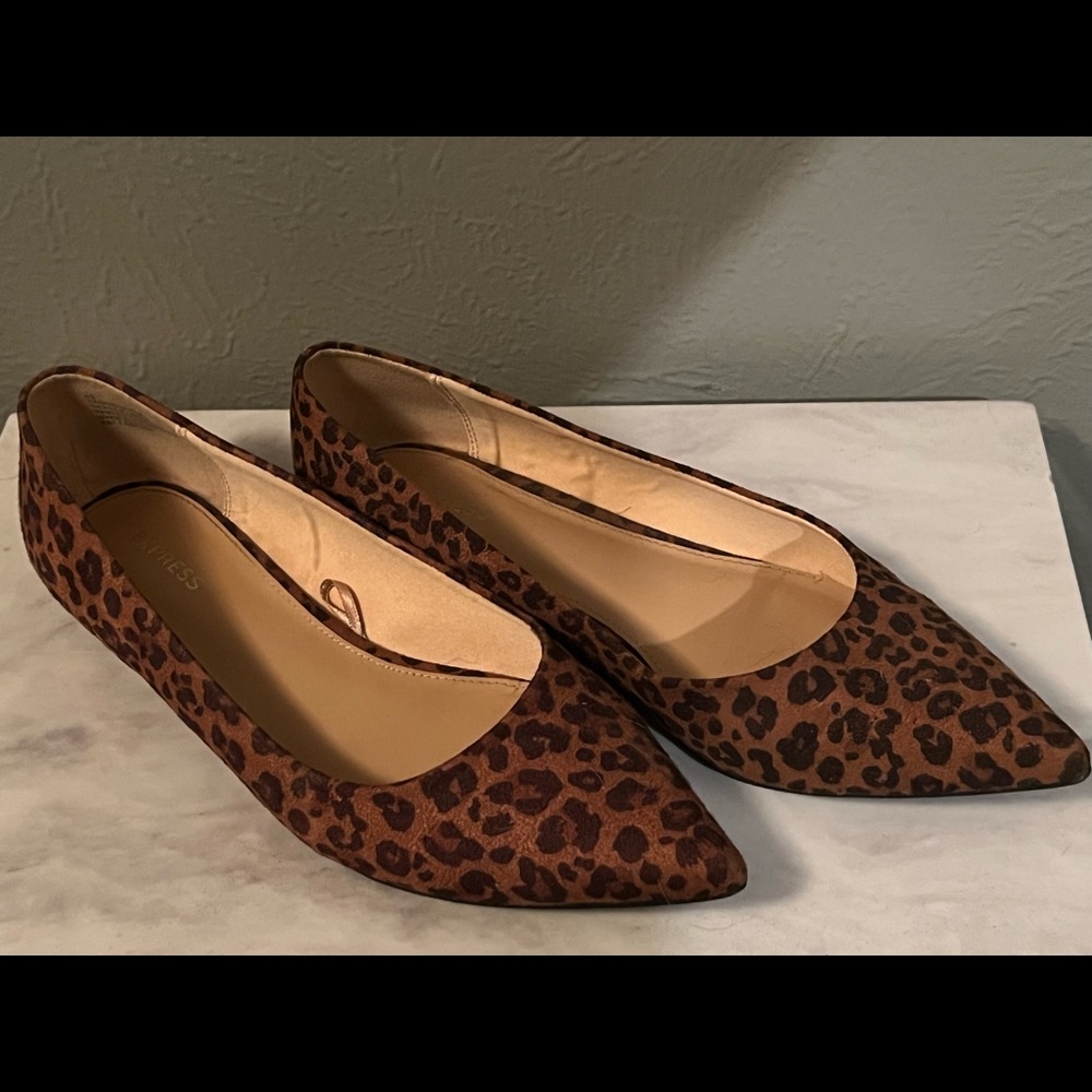 COPY - Express Leopard print flat